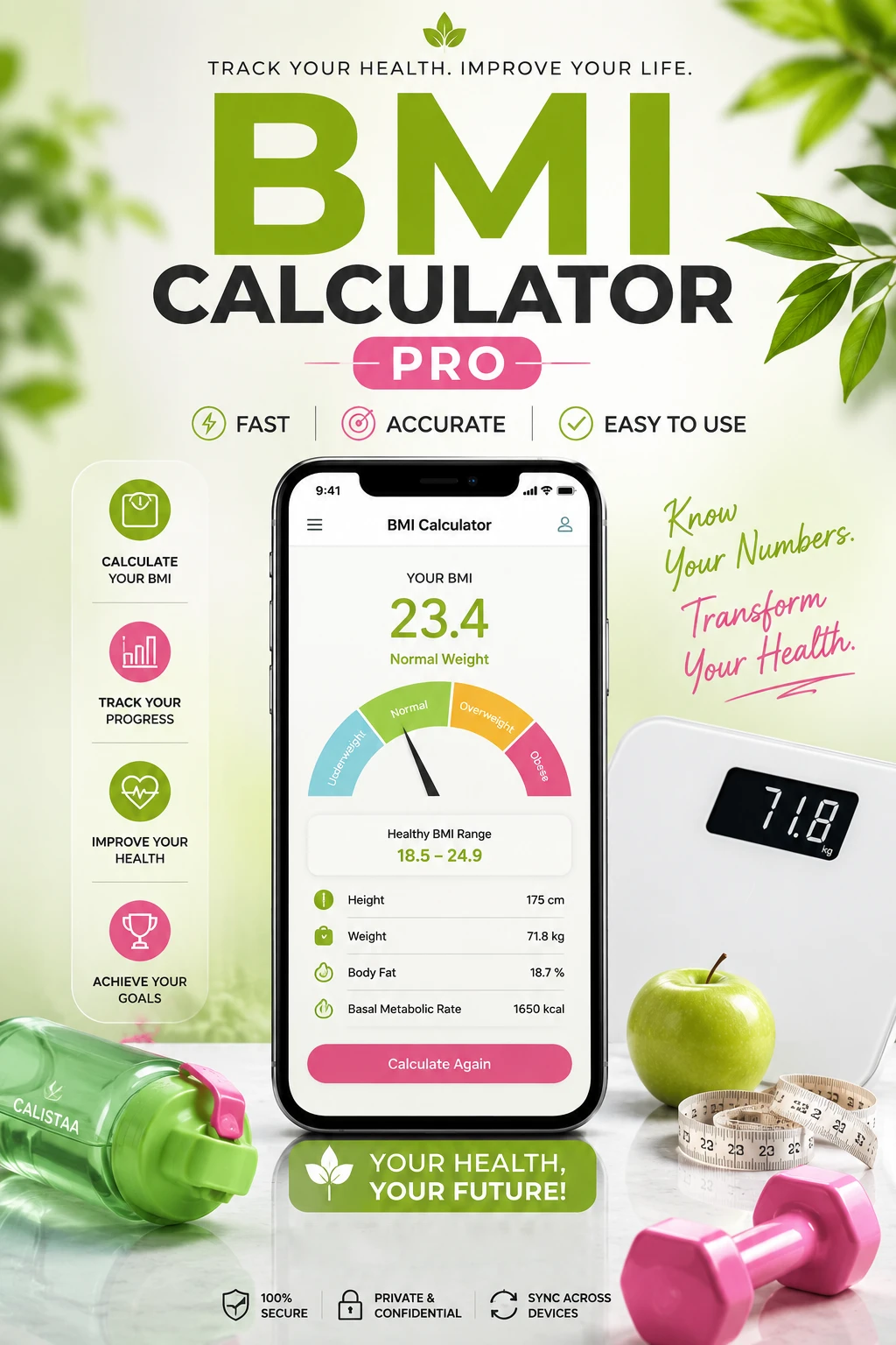 BMI Calculator PRO BMI Calculator PRO