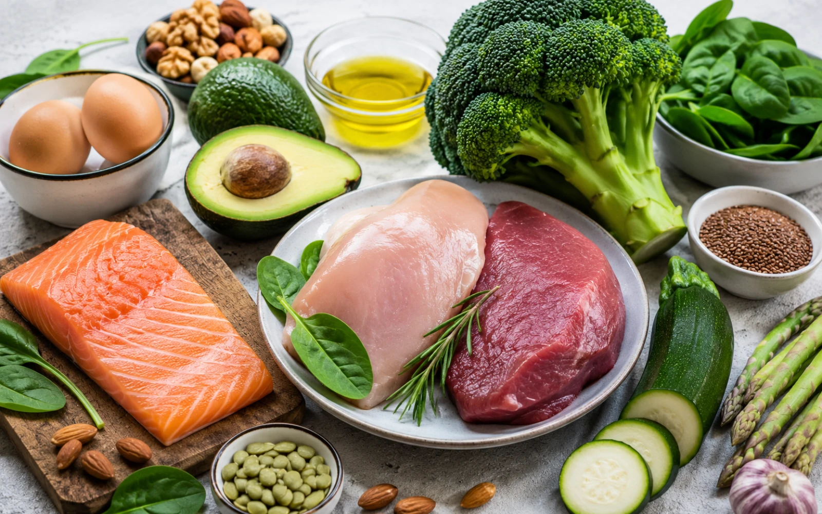 Продукты с низким содержанием углеводов: что включить в рацион