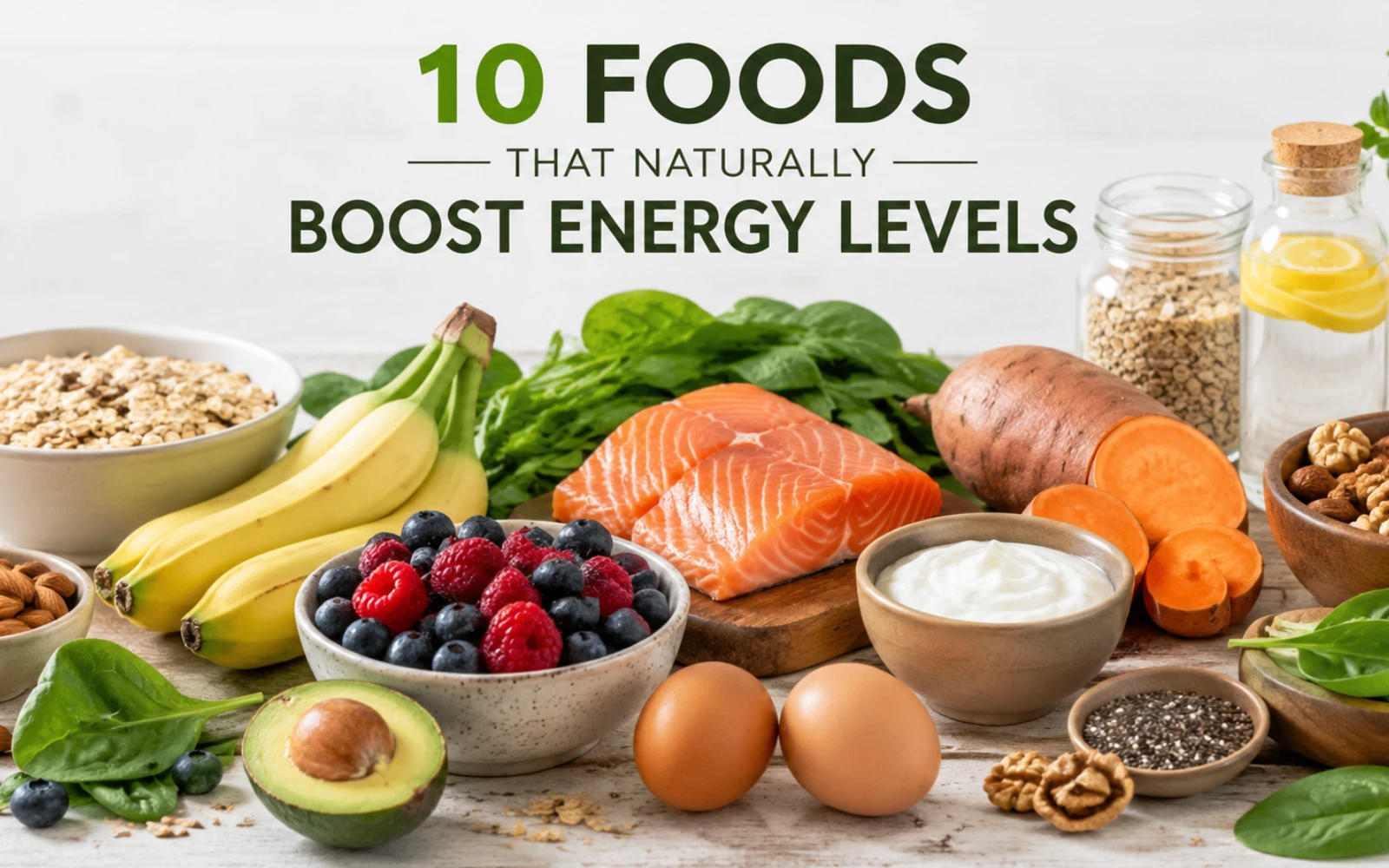 10 Foods That Naturally Boost Energy Levels