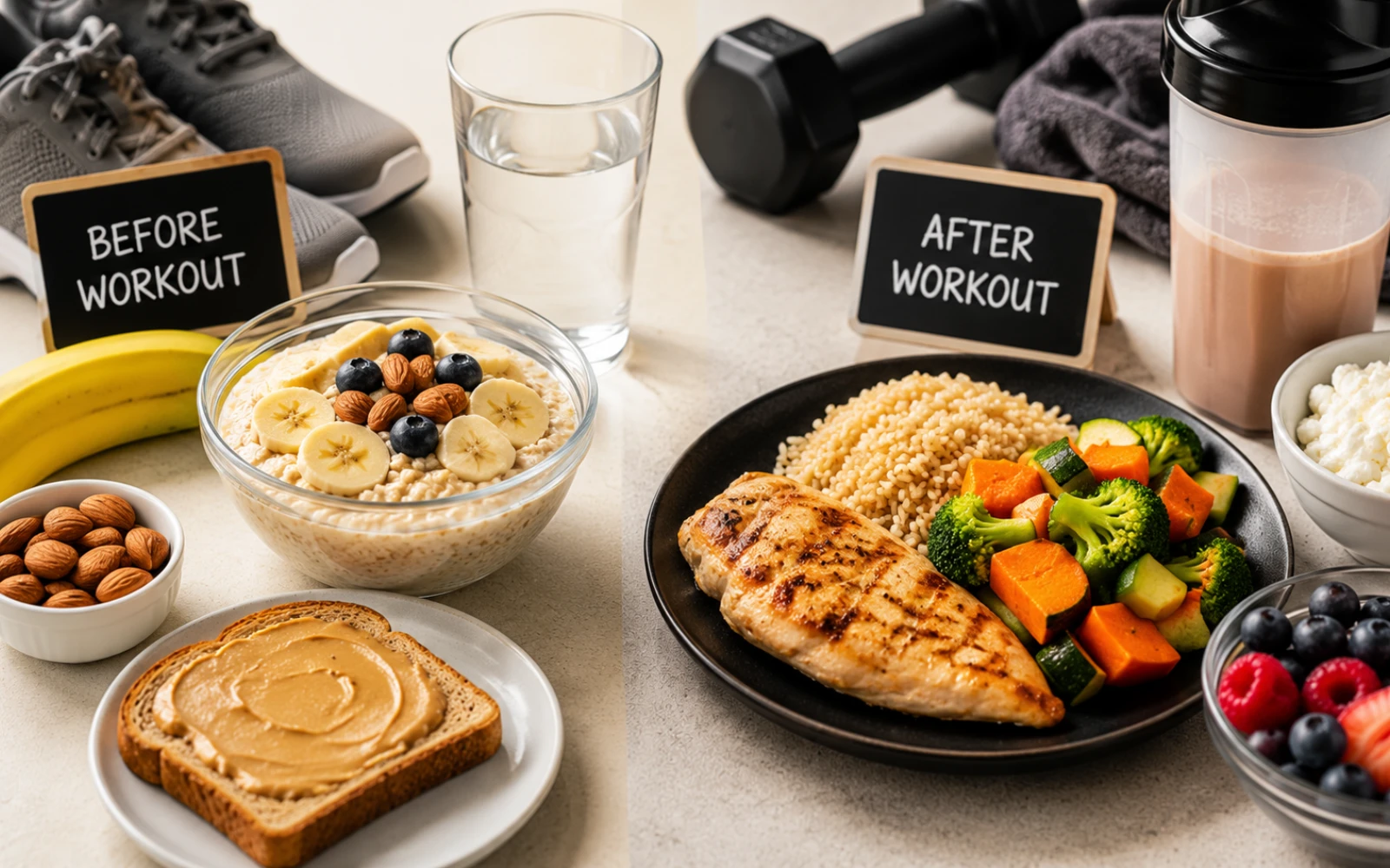 What to Eat Before and After a Workout for Maximum Energy | Sports Nutrition Guide