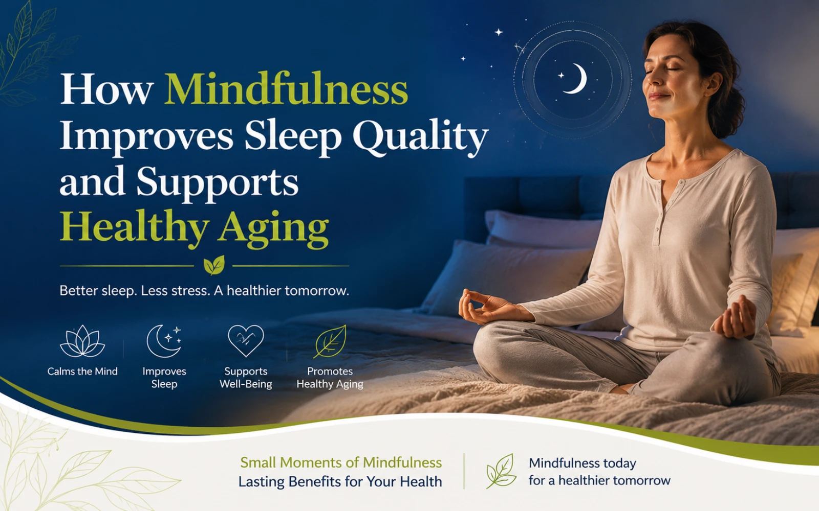 How Mindfulness Improves Sleep Quality and Supports Healthy Aging