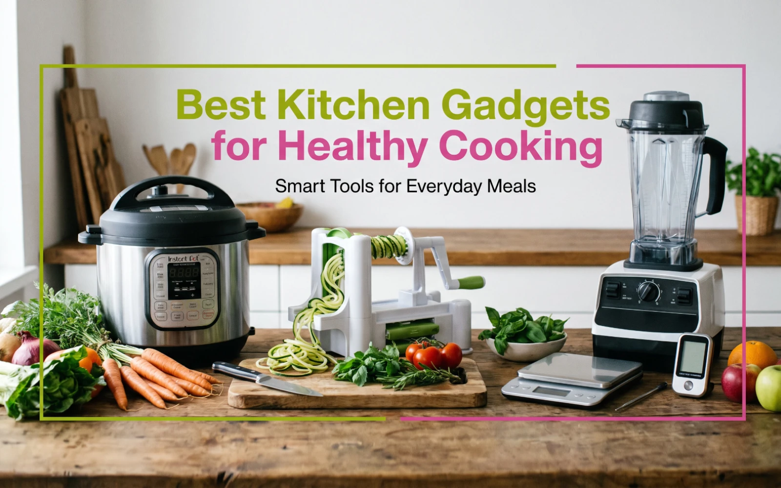 Best Kitchen Gadgets for Healthy Cooking: Smart Tools for Everyday Meals