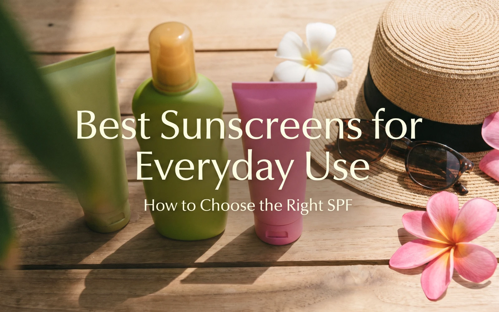 Best Sunscreens for Everyday Use: How to Choose the Right SPF